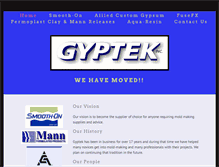 Tablet Screenshot of gyptek.com